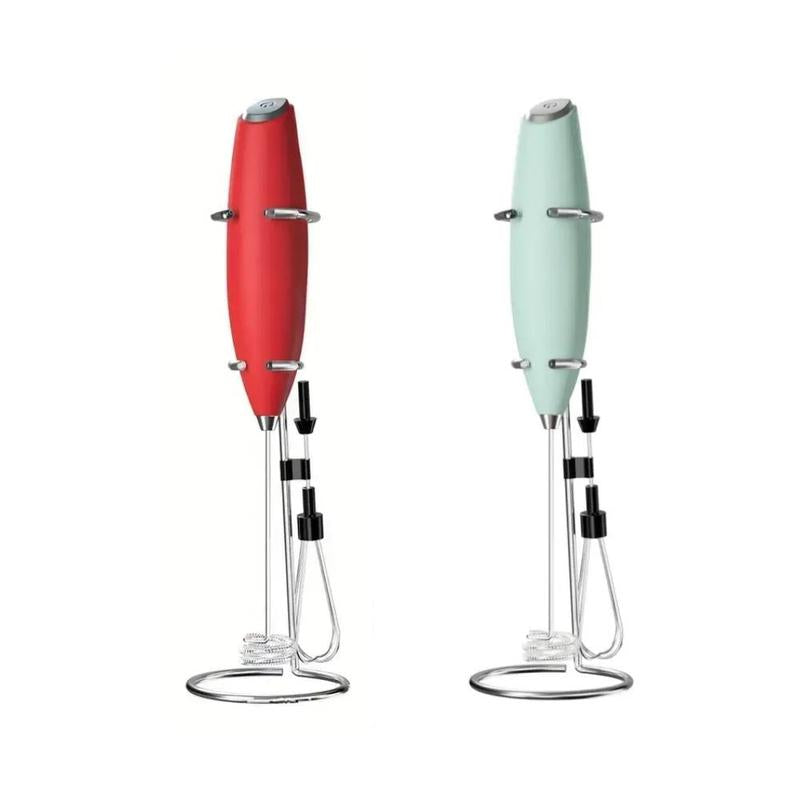 Electric Milk Frother, Handheld Milk Frother, Cordless Milk Frother for Smoothies, Latte, Matcha, Eggs and More, Gift