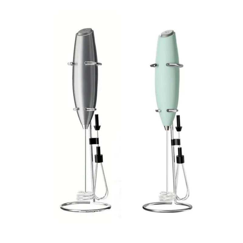 Electric Milk Frother, Handheld Milk Frother, Cordless Milk Frother for Smoothies, Latte, Matcha, Eggs and More, Gift