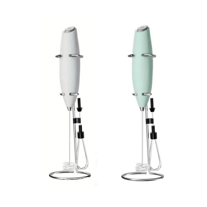 Electric Milk Frother, Handheld Milk Frother, Cordless Milk Frother for Smoothies, Latte, Matcha, Eggs and More, Gift