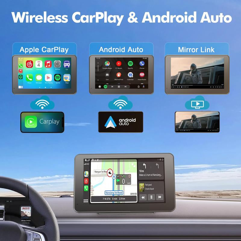 【PASLDA】2025 Upgraded Wireless Carplay Screen : the Ultimate Portable Car Play Adapter for Seamless In-Car Entertainment Dealsforyoudays