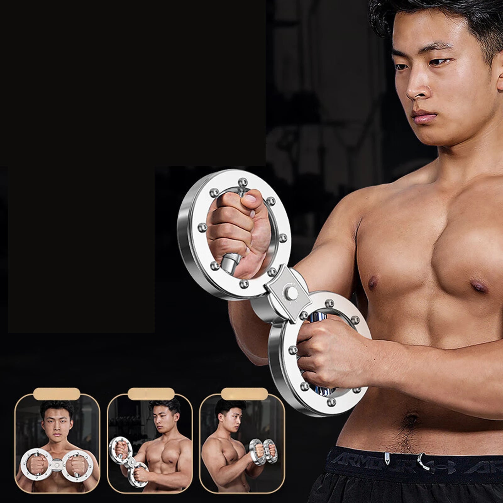 "Heavy Duty Upper Body Rotator Machine – Arm & Muscle Strength Training Equipment for Adults, Men & Women | Ideal for Boxing, Fitness, Legs & Arms"