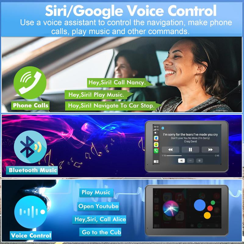 【PASLDA】2025 Upgraded Wireless Carplay Screen : the Ultimate Portable Car Play Adapter for Seamless In-Car Entertainment Dealsforyoudays