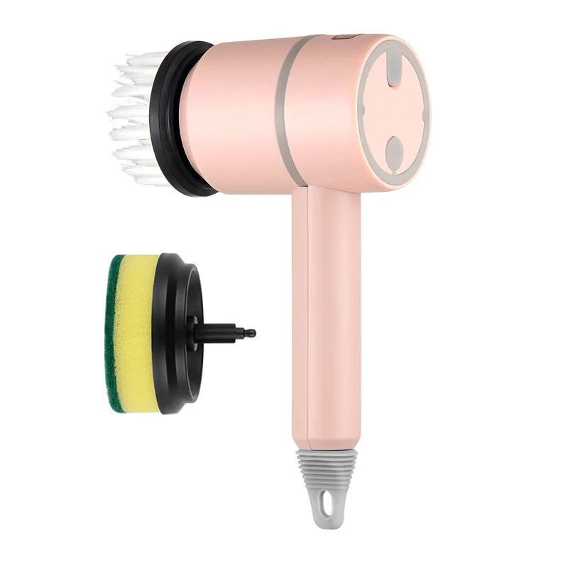 Electric Cleaning Brush – USB Rechargeable, Automatic Scrubber for Dishes, Bathtubs, Tiles & Kitchen Cleaning