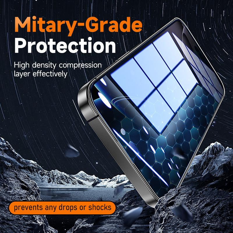 MAGIC JOHN 2-Pack Screen Protector for Iphone, Samsung, and Google–Crystal Clear, Scratch-Resistant, Ultra-Smooth Touch, Privacy Protection, Circular Polarized Eye Protection, Easy Installation