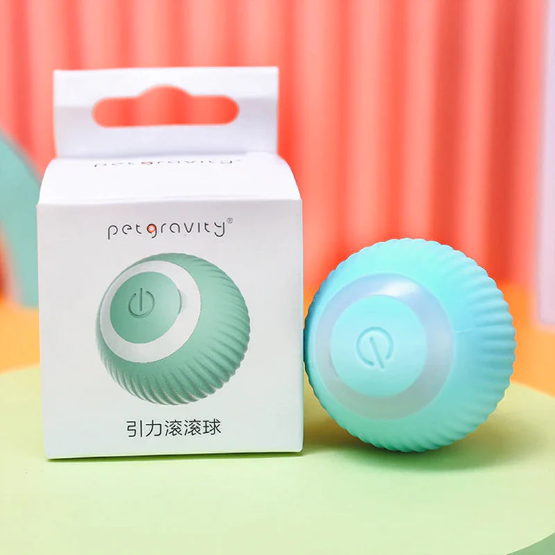 Smart Automatic Rolling Ball – Interactive Electric Cat Toy for Kittens & Cats