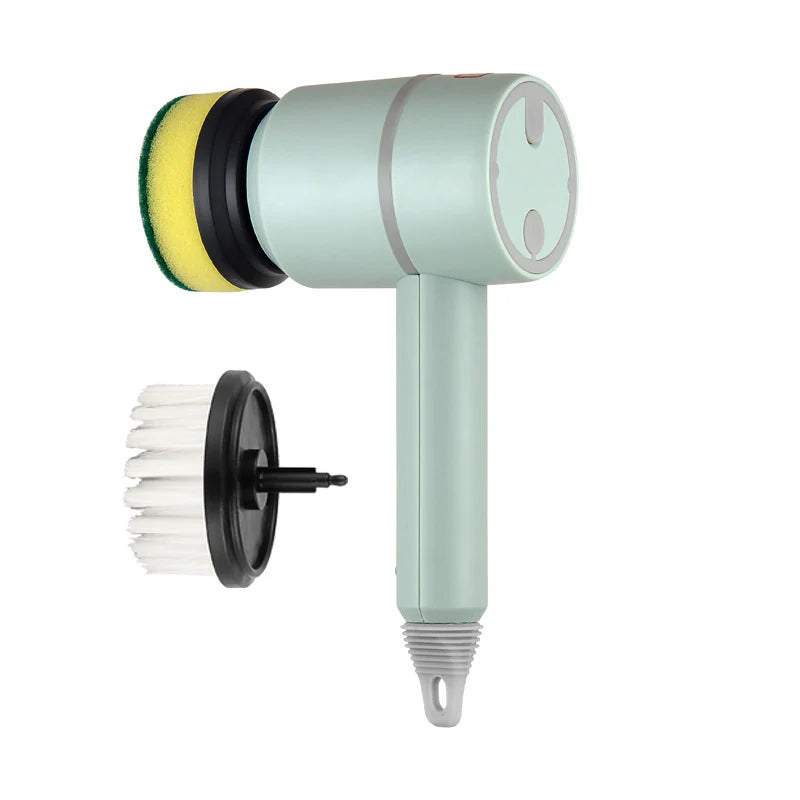 Electric Cleaning Brush – USB Rechargeable, Automatic Scrubber for Dishes, Bathtubs, Tiles & Kitchen Cleaning