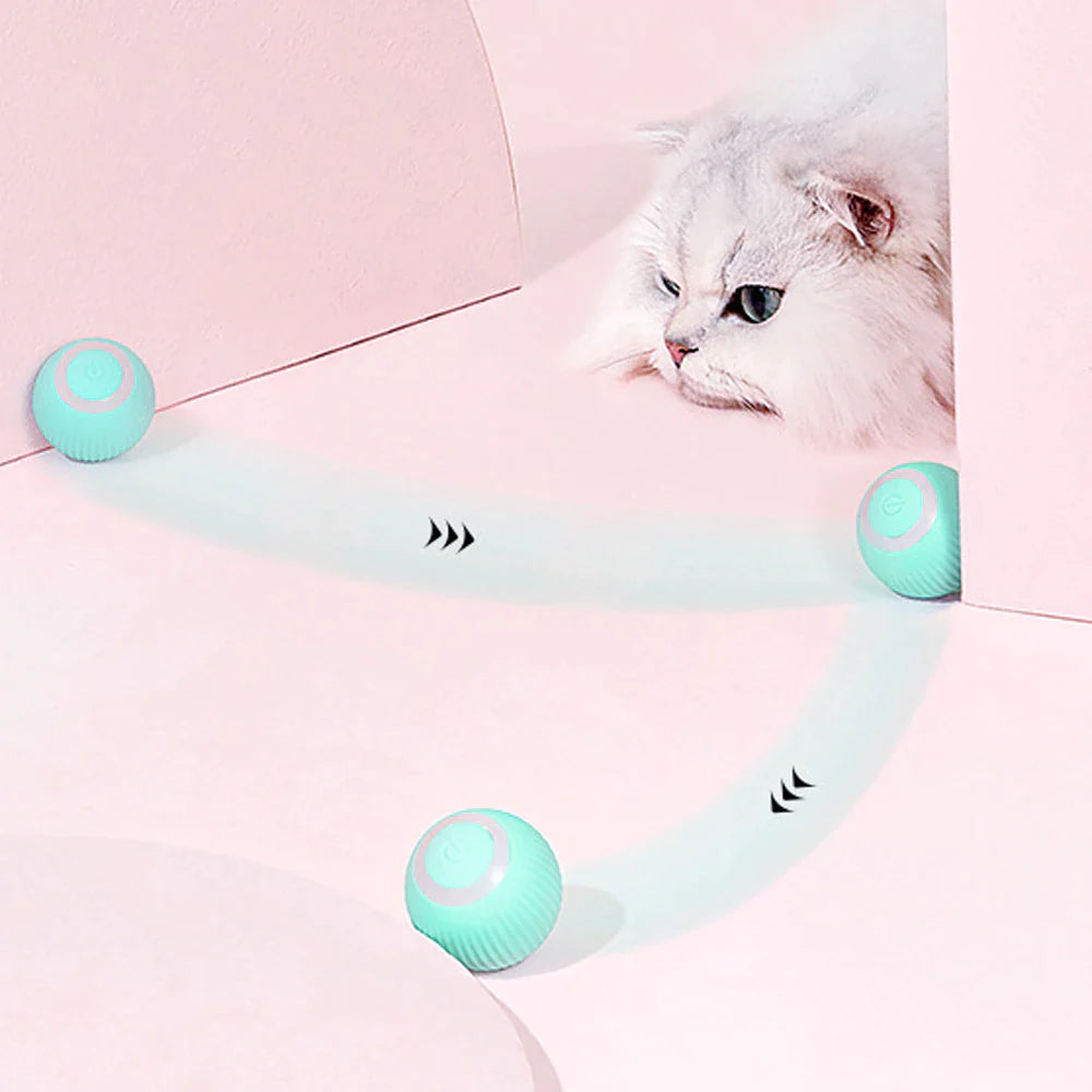 Smart Automatic Rolling Ball – Interactive Electric Cat Toy for Kittens & Cats