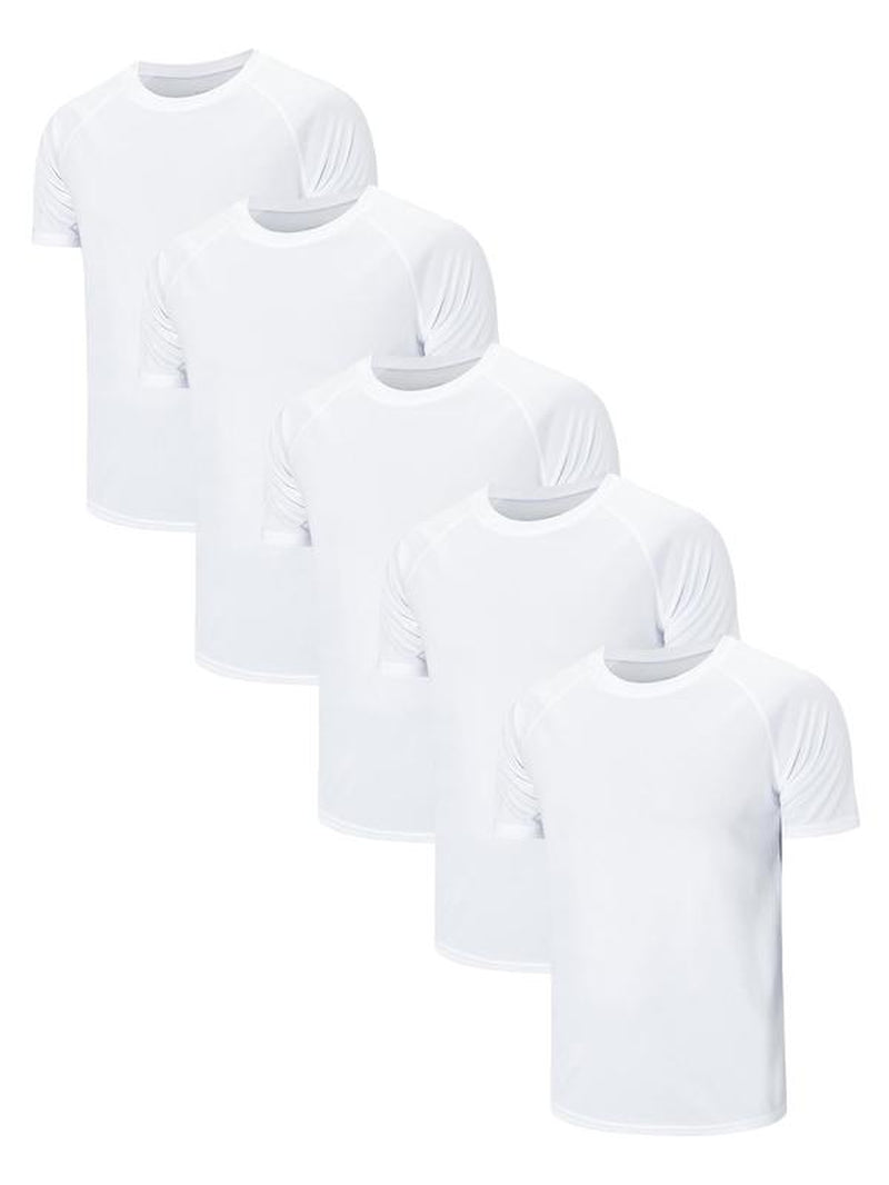 Men'S Plain Spring Sports Football Jersey, Quick Drying T-Shirt, Casual Tee Tops for Gym Workout Running Back to School, Mens Clothes, Please Purchase a Size Up, Gym Wear, Workout Tops, Men'S T Shirts, Athletic Fit