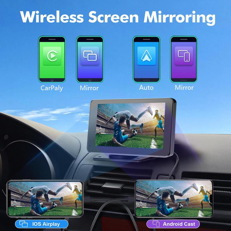 【PASLDA】2025 Upgraded Wireless Carplay Screen : the Ultimate Portable Car Play Adapter for Seamless In-Car Entertainment Dealsforyoudays