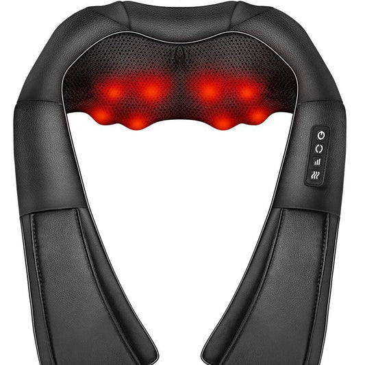 DAILYLIFE Shiatsu Neck and Back Massager, Electric Shoulder Massager, Car Neck Massage Pillow for Neck, Back, Shoulder, Foot, Leg Massage, Relieve Muscle Pain, Perfect Present for Man/Woman/Family, Valentine'S Day Gift